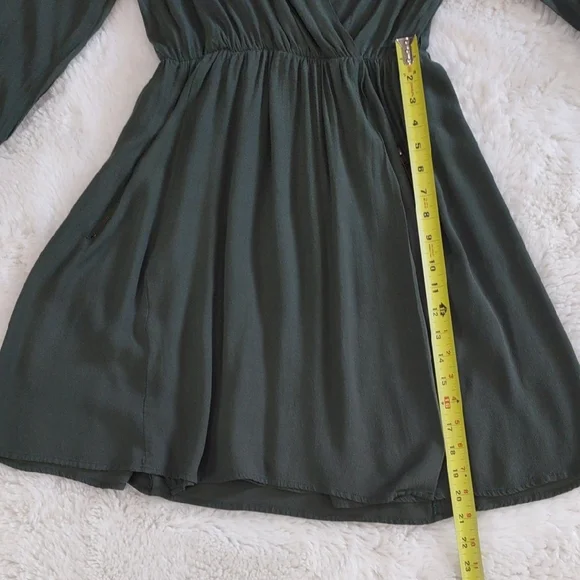 MAEVE Elegant Green Women's Dress - Picture 14 of 17